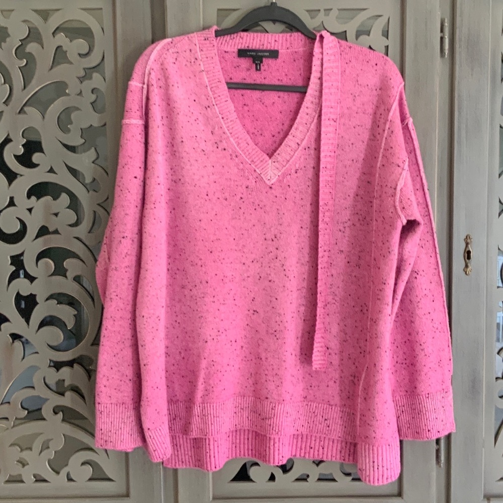 Marc Jacobs 100% cashmere pink sweater M